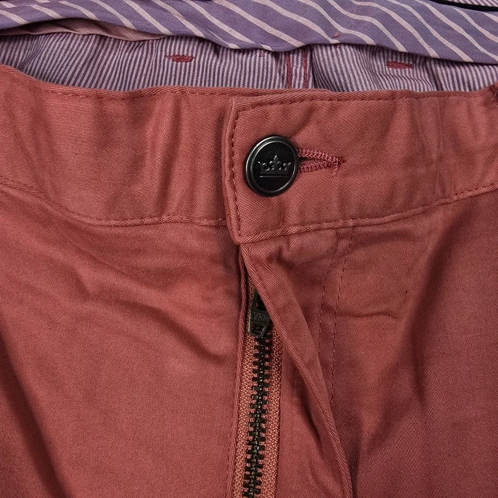 Peter Millar Crown Sport EB66‎ Pants Mens 42x33 Red Golf Performance Polyester